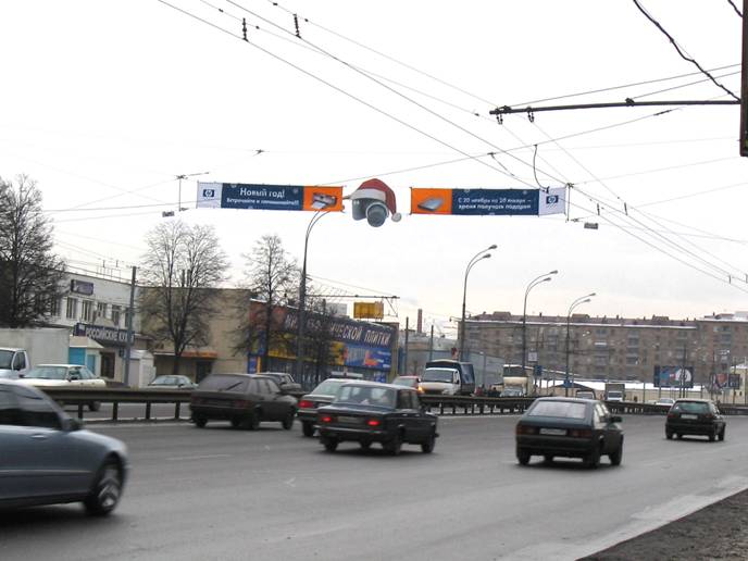 Нестандартная перетяжка Hewlett-Packard. 2004 год